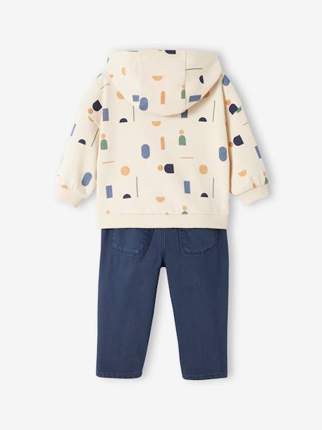 Baby-Set: Sweatshirt & Hose nachtblau 5