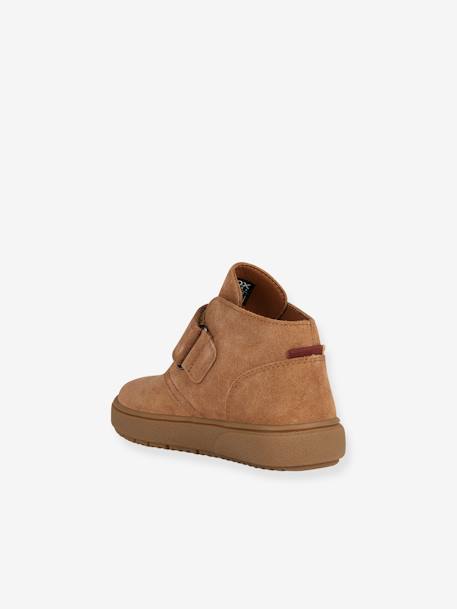 Kinder Klett-Boots J Theleven Boy GEOX - karamell+marine - 2