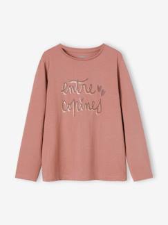 -Mädchen Shirt mit Messageprint BASIC Oeko-Tex