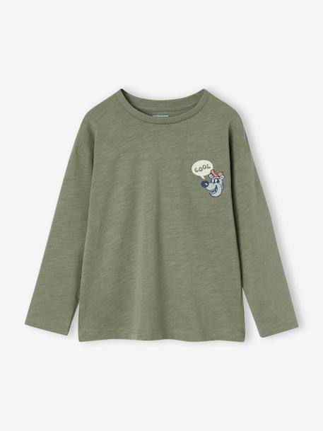 Jungen Shirt, Motiv hinten salbeigrün 1