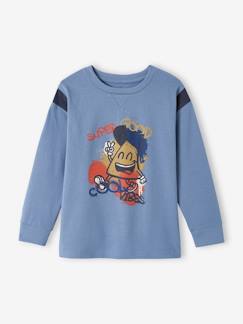 Jungenkleidung-Shirts, Poloshirts & Rollkragenpullover-Shirts-Jungen Shirt, Graffiti-Print