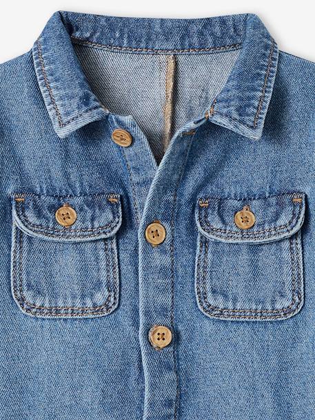 Baby Jeans-Overall blue stone 5