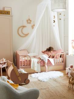 Kinderzimmer-Kindermöbel-Babybetten & Kinderbetten-Babybetten-Mitwachsendes Babybett POESIE, Schublade mit Rattan