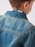 Kinder Oversized-Jeansjacke waterless Oeko-Tex, personalisierbar blue stone 13