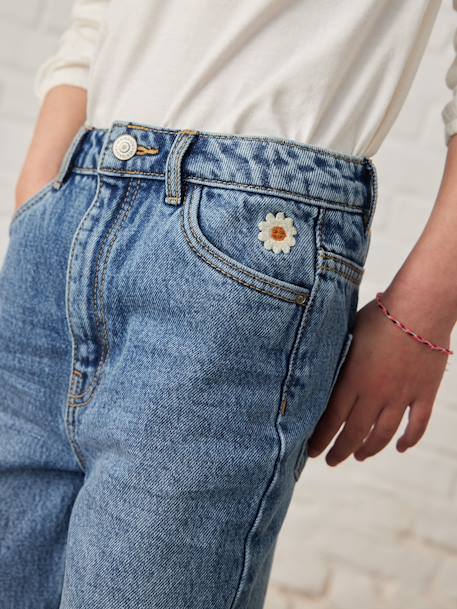 Mädchen Boyfriend-Jeans - blue stone+double stone+grauer denim - 5