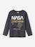 Jungen Shirt NASA dunkelgrau meliert 1