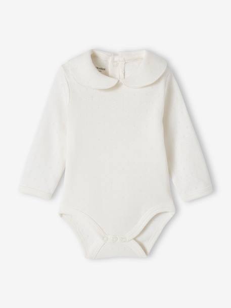 2er-Pack Mädchen Baby Bodys, lange Ärmel altrosa 2