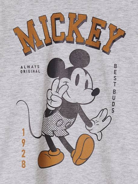 Kinder Shirt Disney MICKY MAUS - grau meliert - 3