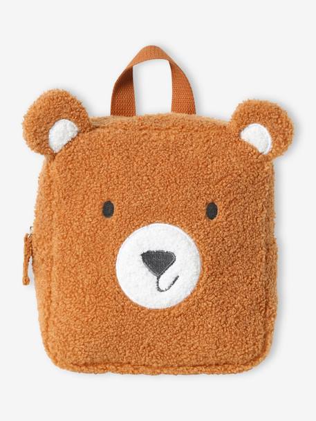 Kinder Teddy-Rucksack - dunkelbraun - 1