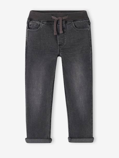 Die UNVERWÜSTLICHE, robuste Jungen Jeans mit Dehnbund WATERLESS blue stone+dunkelblau+grauer denim 11