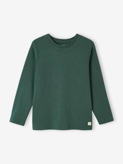 Jungen Langarmshirt BASIC, personalisierbar Oeko-Tex -  - [numero-image]