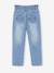 Mädchen Mom-fit-Jeans blue stone+dunkelblau+grauer denim 2