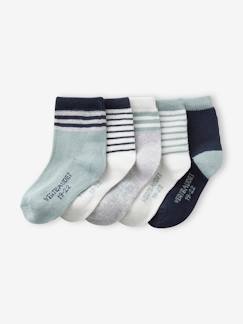 5er-Pack Jungen Baby Socken BASIC Oeko-Tex -  - [numero-image]