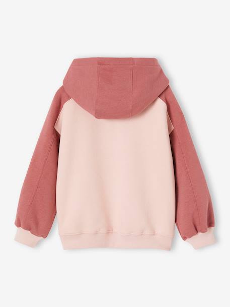 Mädchen Kapuzensweatshirt pudrig rosa 2