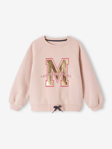 Mädchen Sport-Set: Sweatshirt & Leggings - pudrig rosa - 2