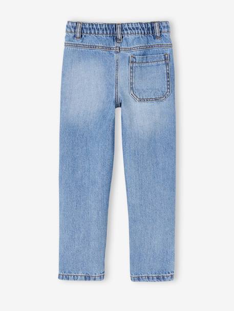 Jungen Worker-Jeans Oeko-Tex, Bundweite verstellbar blue stone+schwarz denim 3