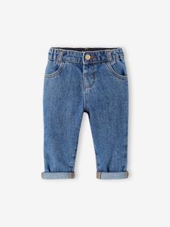 -Mädchen Baby Mom-fit-Jeans, Knopfverschluss Oeko-Tex