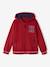 Jungen Sportjacke mit Kapuze - grau meliert+graublau+marine+rot - 14