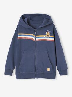 Jungenkleidung-Jungen Kapuzensweatjacke