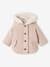 Warmer Baby Wintermantel mit Recycling-Polyester rosa 3