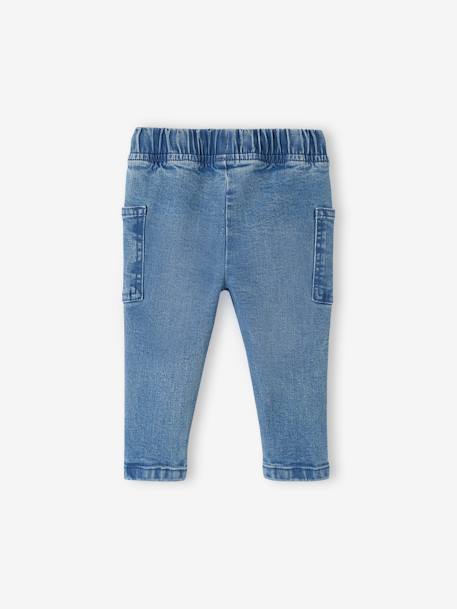 Baby Jeans, Dehnbund dark blue+double stone 7