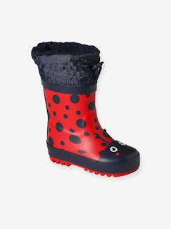 Kinderschuhe-Mädchenschuhe-Gummistiefel-Warme Baby Gummistiefel