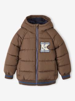 Jungenkleidung-Jacken & Mäntel-Jungen Steppjacke mit Fleecefutter, Recycling-Polyester