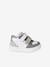 Baby Klett-Sneakers Tupfen - weiß/grau - 2