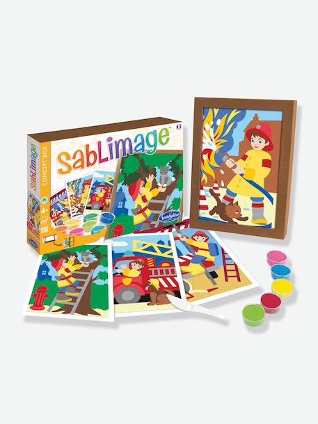 Kinder Mal-Set Sablimage Concept Box SENTOSPHERE rosa+rot+weiß 2