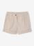 Mädchen Shorts aus Cord beige+hellbraun 1