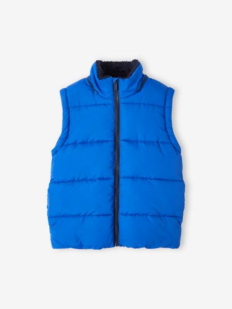 Jungen 2-in-1-Steppjacke mit Fleecefutter - elektrisch blau - 4