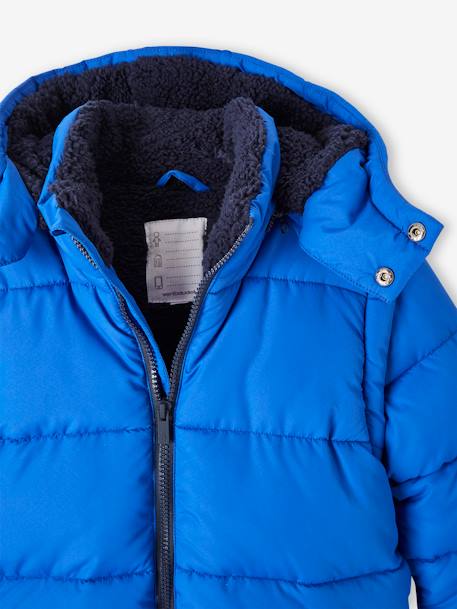 Jungen 2-in-1-Steppjacke mit Fleecefutter - elektrisch blau - 8