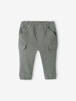 Babymode-Baby Cargohose mit Dehnbund Oeko-Tex