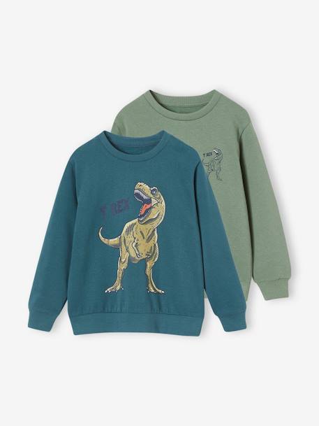 2er-Pack Jungen Sweatshirts - nachtblau - 1