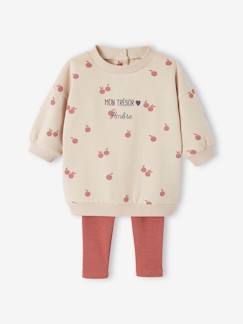 Babymode-Baby-Sets-Baby Set MON TRÉSOR: Kleid & Leggings, personalisierbar Oeko-Tex