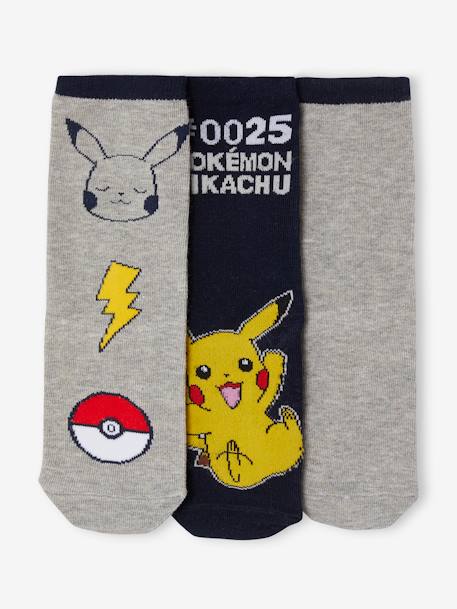 3er-Pack Kinder Socken POKEMON marine 1