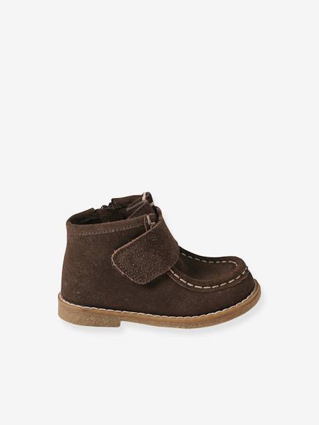 Baby Klett-Boots braun 2