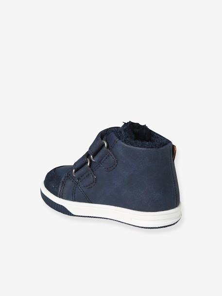 Warme Baby Klett-Sneakers blau 3