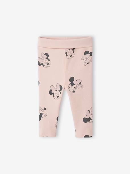 Baby-Set Disney MINNIE MAUS: Body, Leggings & Mütze - pudrig rosa - 3