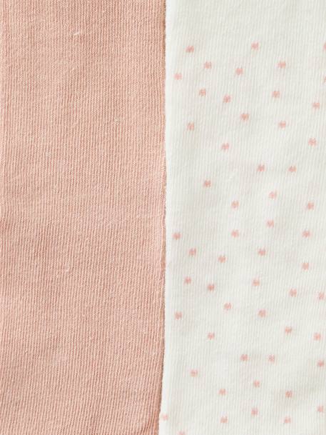 2er-Pack Mädchen Baby Strumpfhosen Oeko-Tex pudrig rosa 2