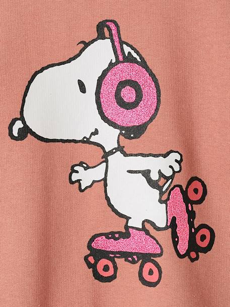 Mädchen Sweatshirt PEANUTS SNOOPY altrosa 3