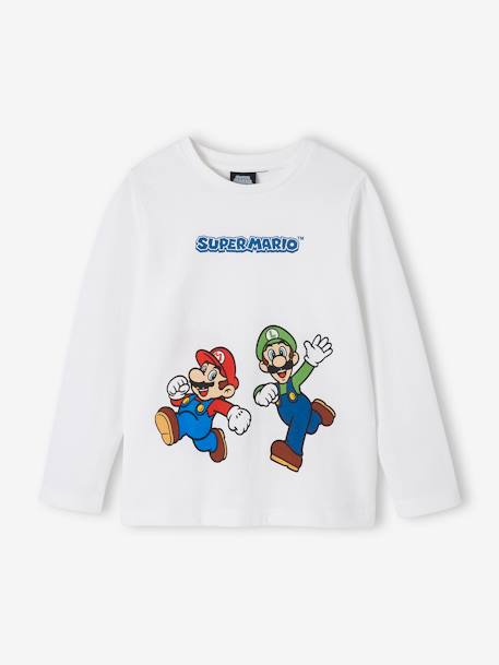 Kinder Shirt SUPER MARIO weiß 1