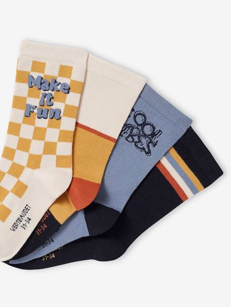 4er-Pack Jungen Socken Oeko-Tex türkis 2