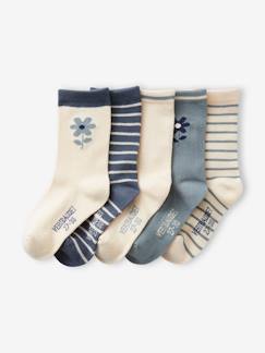 -5er-Pack Mädchen Socken BASIC Oeko-Tex