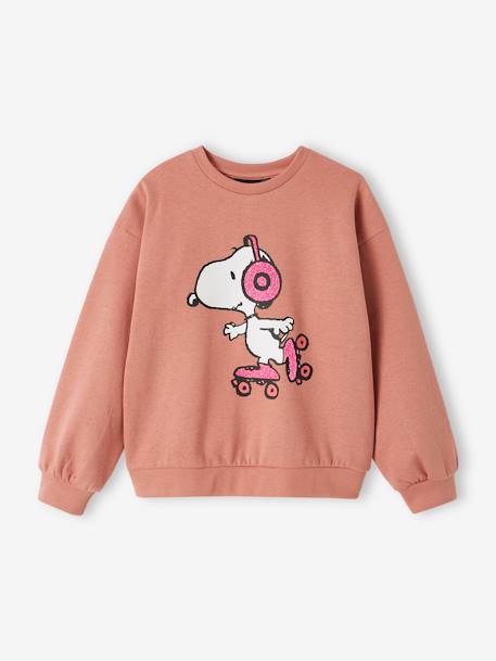 Mädchen Sweatshirt PEANUTS SNOOPY - altrosa - 1