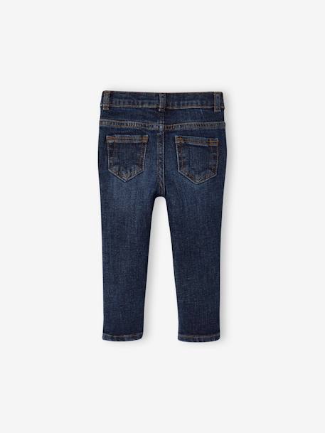 Gerade Baby Jeans BASIC Oeko-Tex, Bundweite verstellbar bleached+dark blue+grauer denim 6