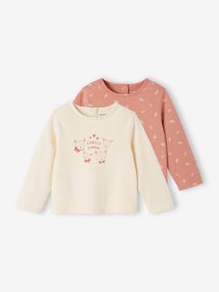 Babymode-Shirts & Rollkragenpullover-2er-Pack Baby Shirts BASIC