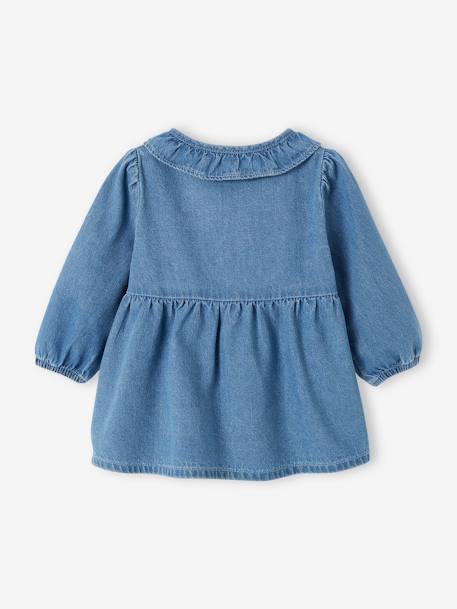 Mädchen Baby Jeanskleid blue stone 2