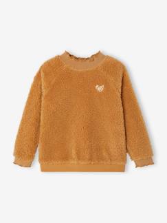 Mädchen Sweatshirt aus Teddyfleece -  - [numero-image]