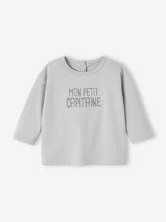 -Baby Shirt MON PETIT CAPITAINE, personalisierbar